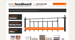 Desktop Screenshot of getaheadboard.co.uk